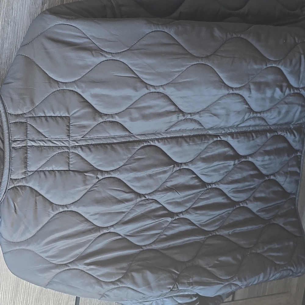 Lucky Brand Snow Quilted Water Resistant Puffer Bomber Jacket Adjustable Women - Picture 6 of 11